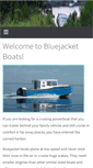 Mobile Screenshot of bluejacketboats.com